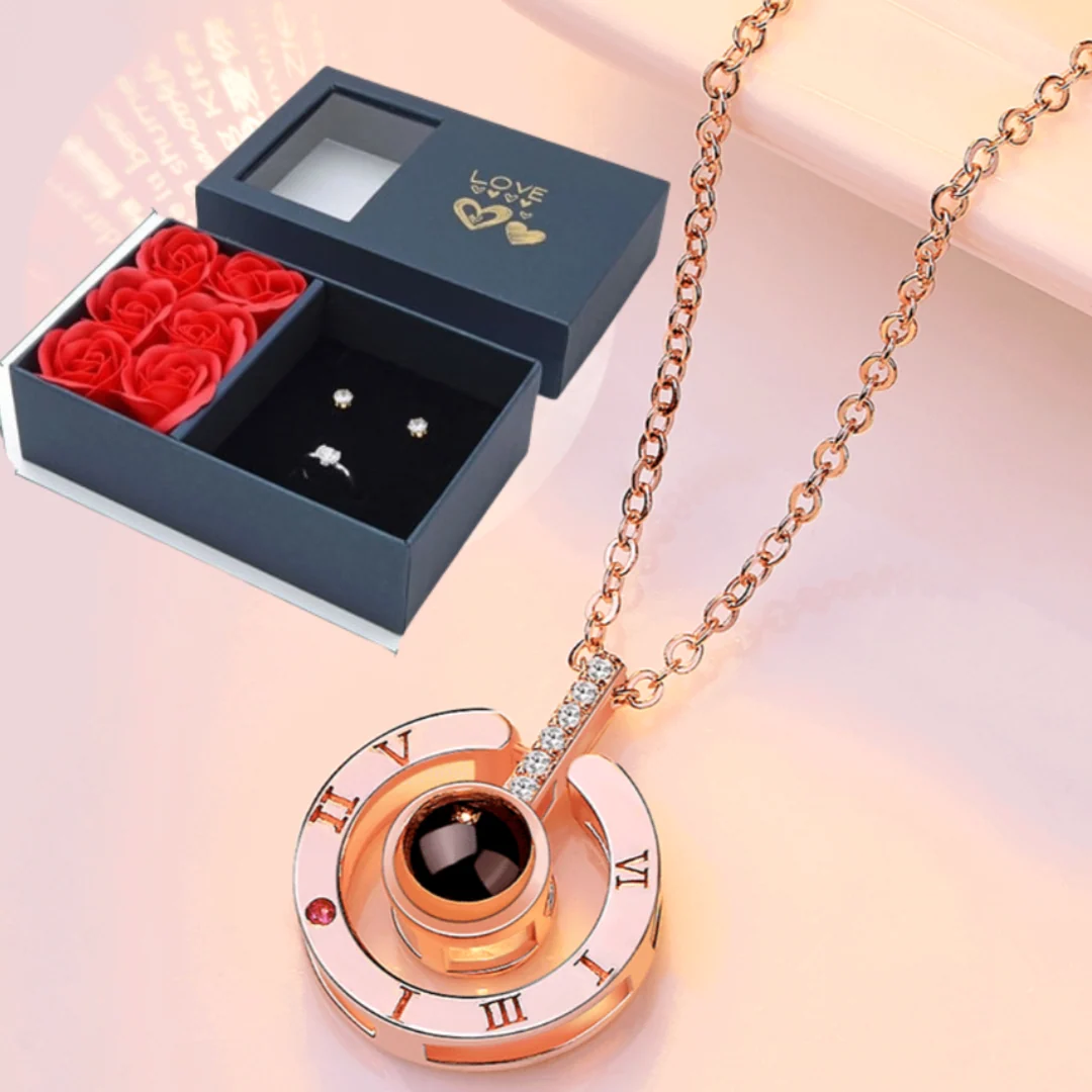 100 LANGUAGES I LOVE YOU PROJECTION NECKLACE - Image 14