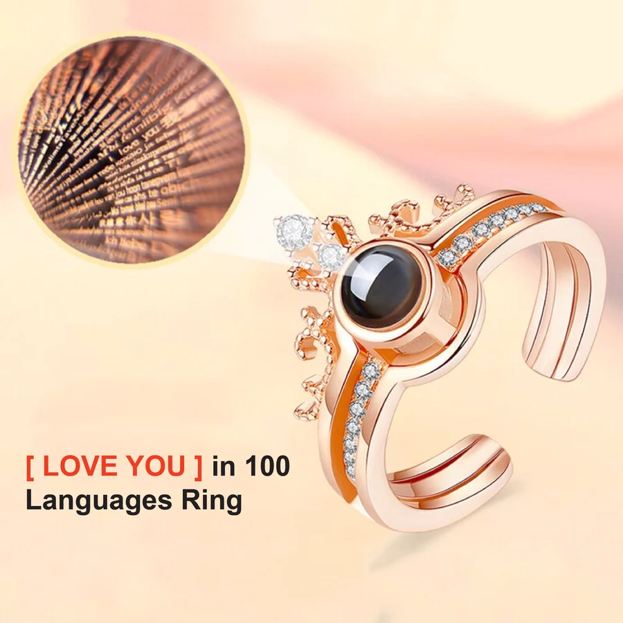 100 LANGUAGES I LOVE YOU PROJECTION NECKLACE - Image 9