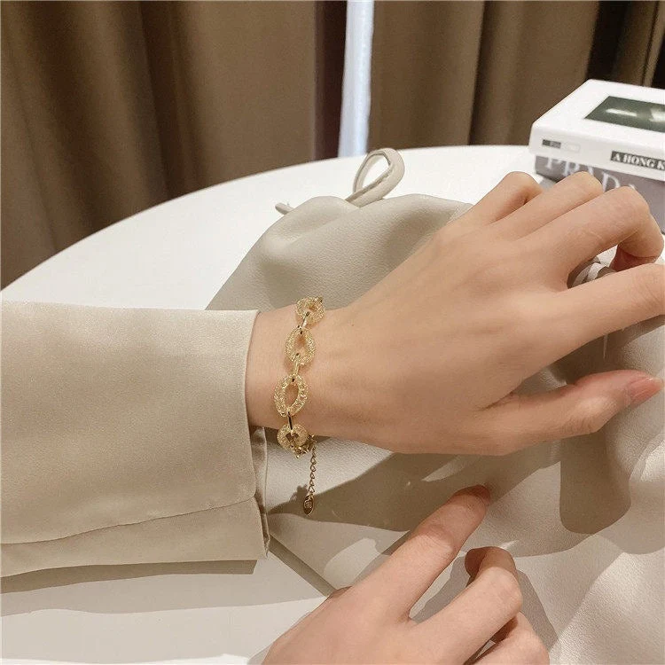 Ins Metal mesh bracelet - Image 4