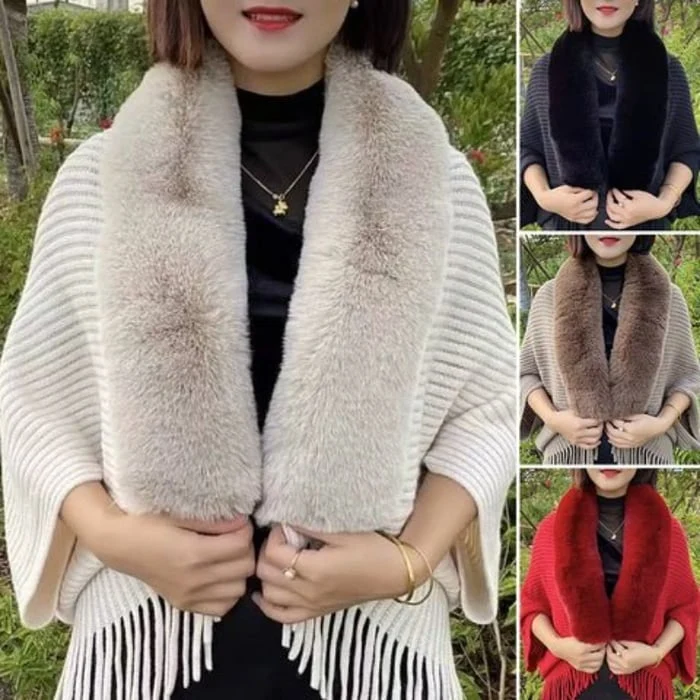 Loose Thickened Shawl Coat - Image 2