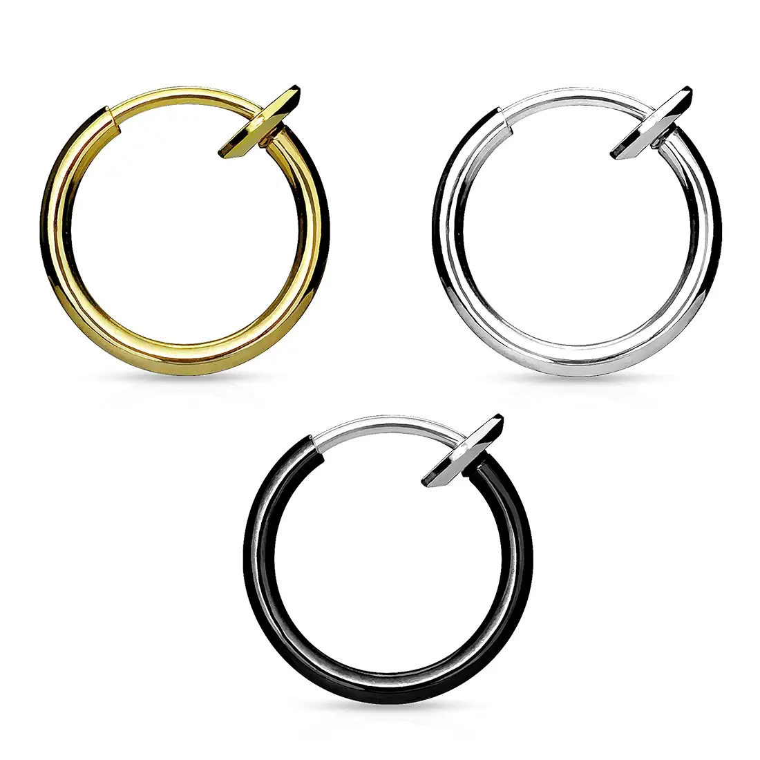 Retractable Hoop Nose/Lip/Earrings - Image 11
