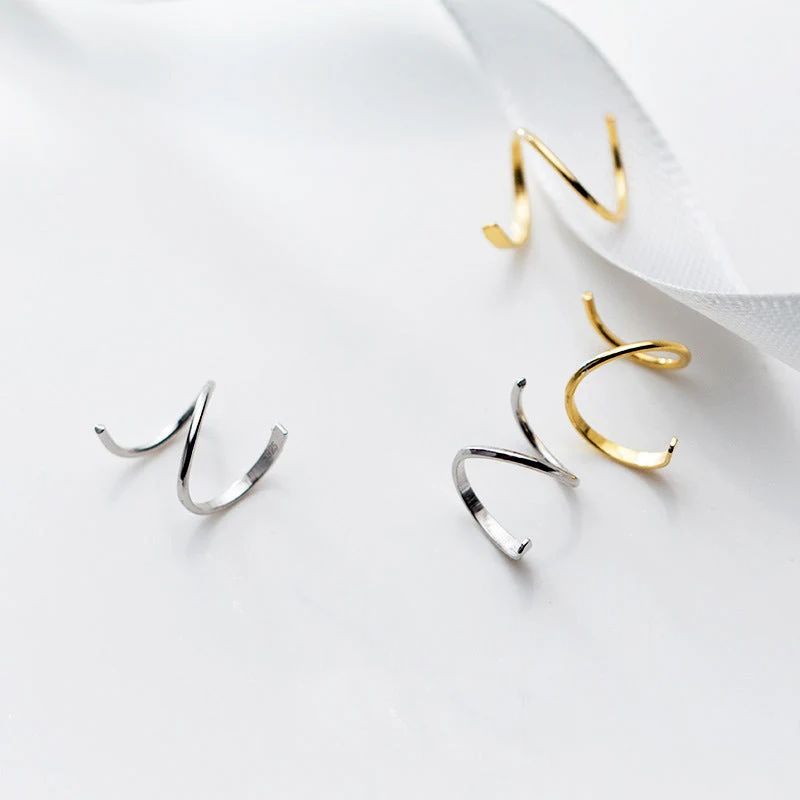 Sweet Helix Ear Climber Earrings - Image 10